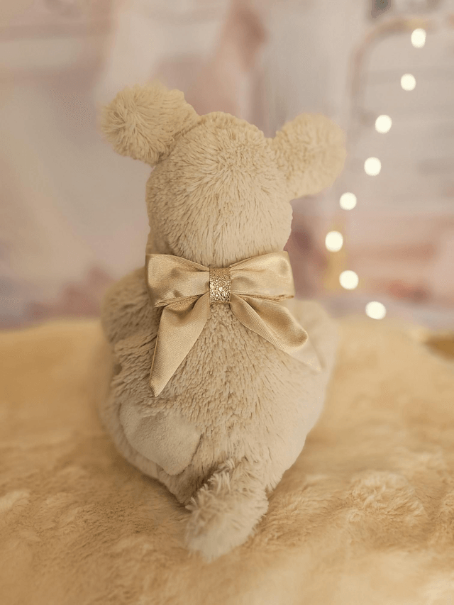 Barrette grand noeud beige 🌟✨️