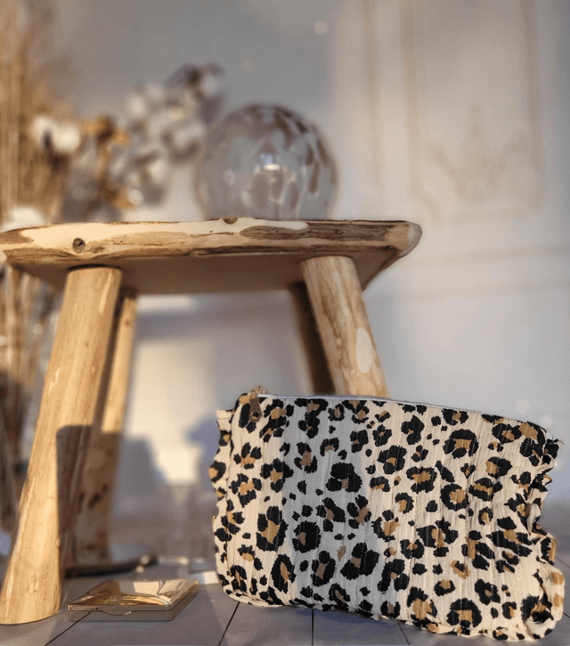 Trousse plate et volant léopard 🐆  