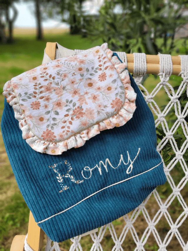 Sac à dos fleuri domitille 💐