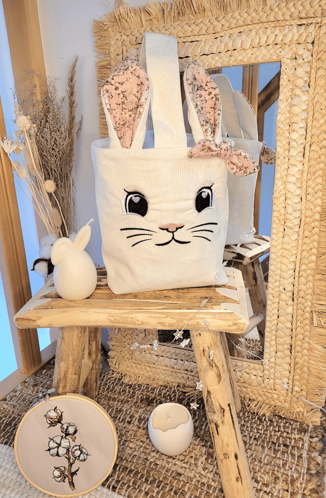 Sac lapin de Pâques 🐇🌼🍫