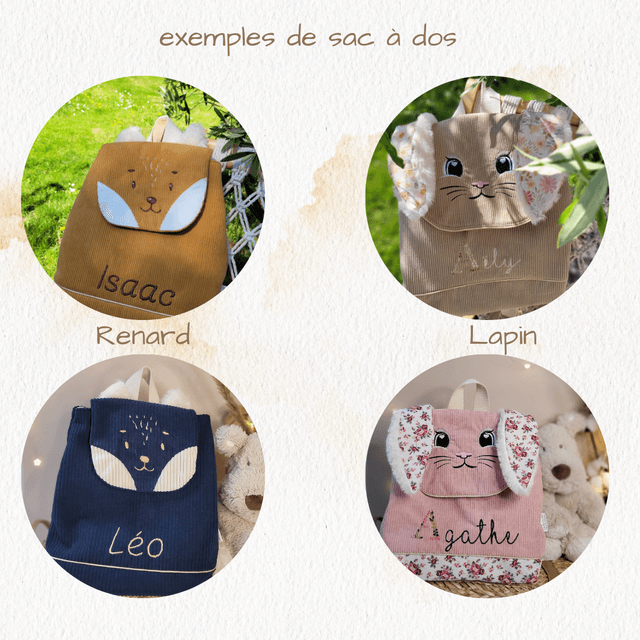 Sac à dos à personnaliser