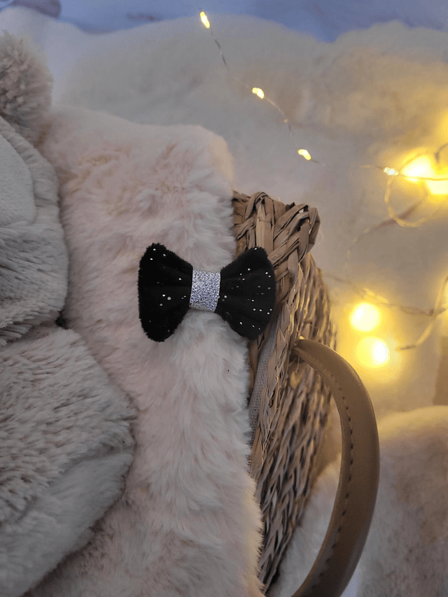 Barrette noir et argenté 🎄