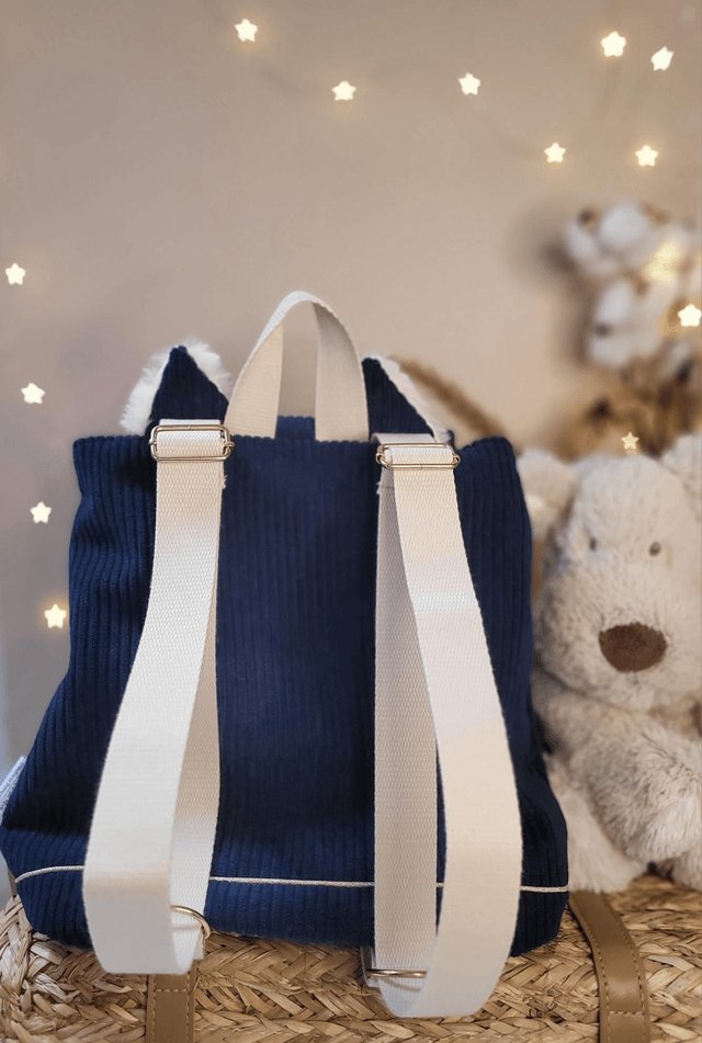 Sac à dos petit renard 🦊 bleu marine 