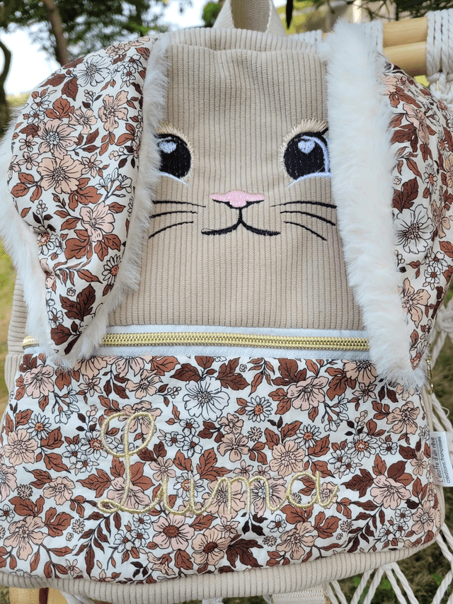 Sac à dos zippé  🐰 