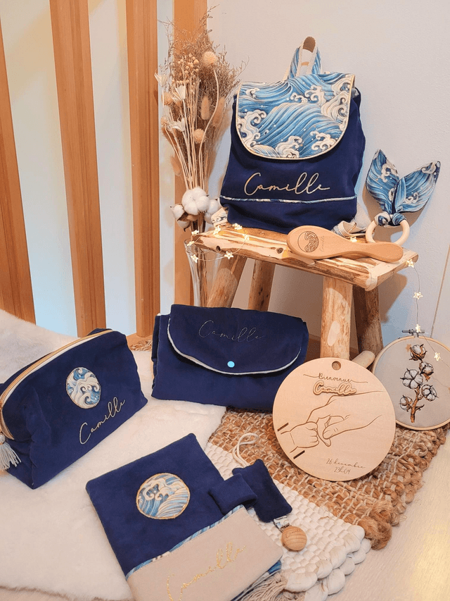 Sac à dos vagues japonaises 