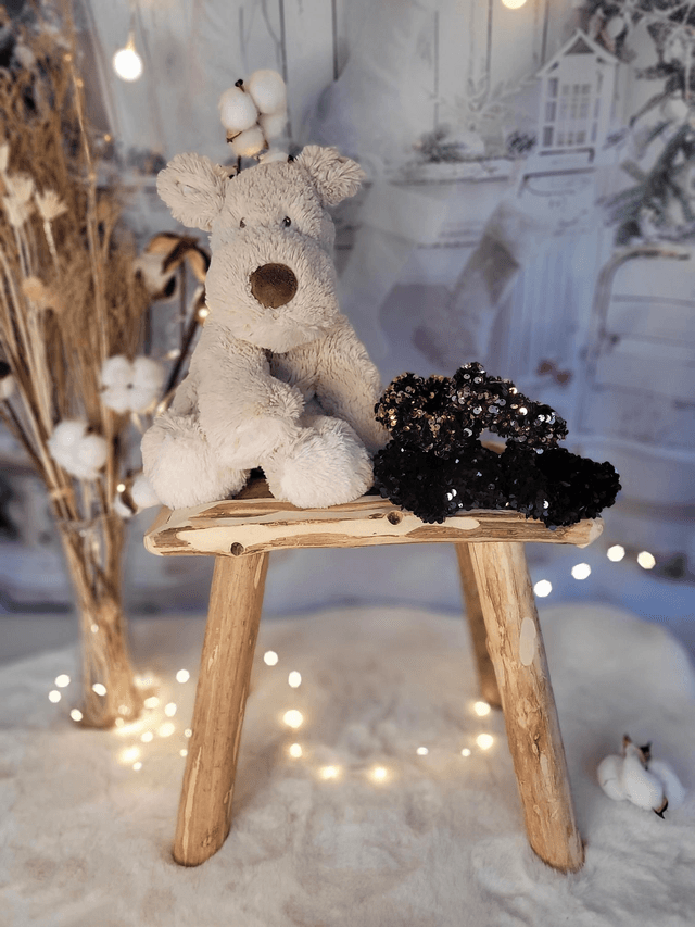 Chouchou paillettes noires ✨️