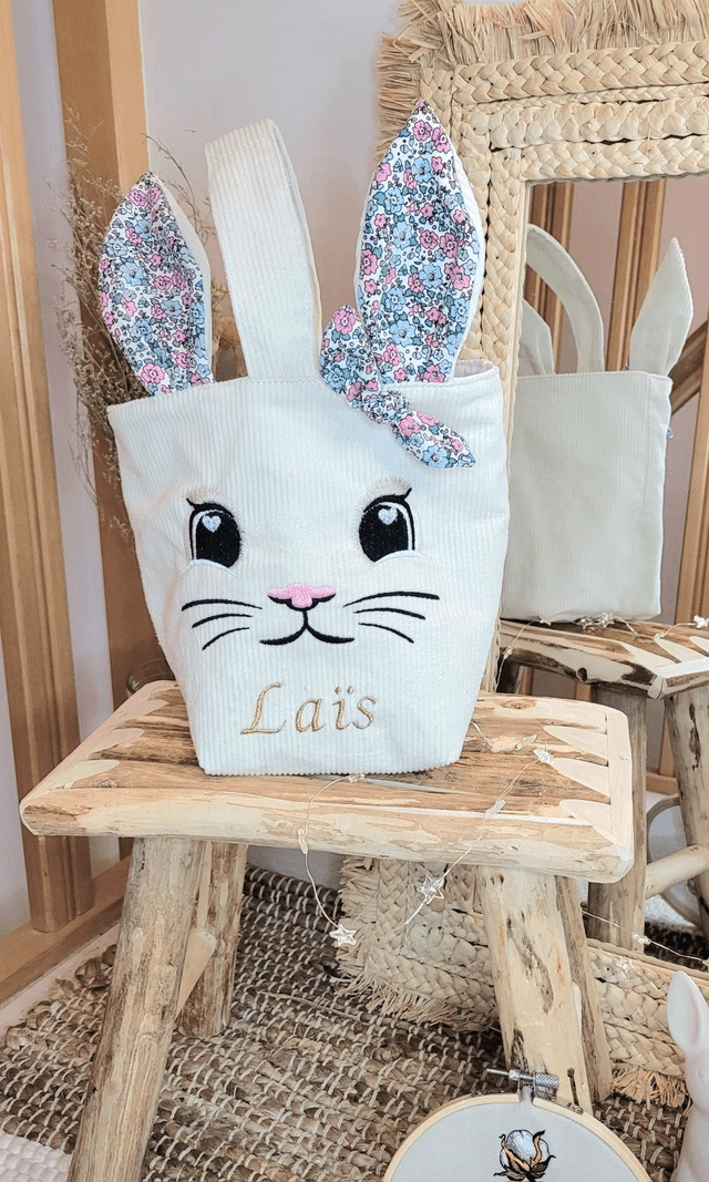 Sac lapin de Pâques 🐇🌼🍫