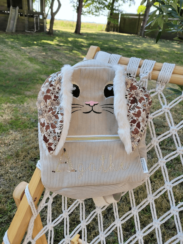 Sac à dos zippé  🐰 