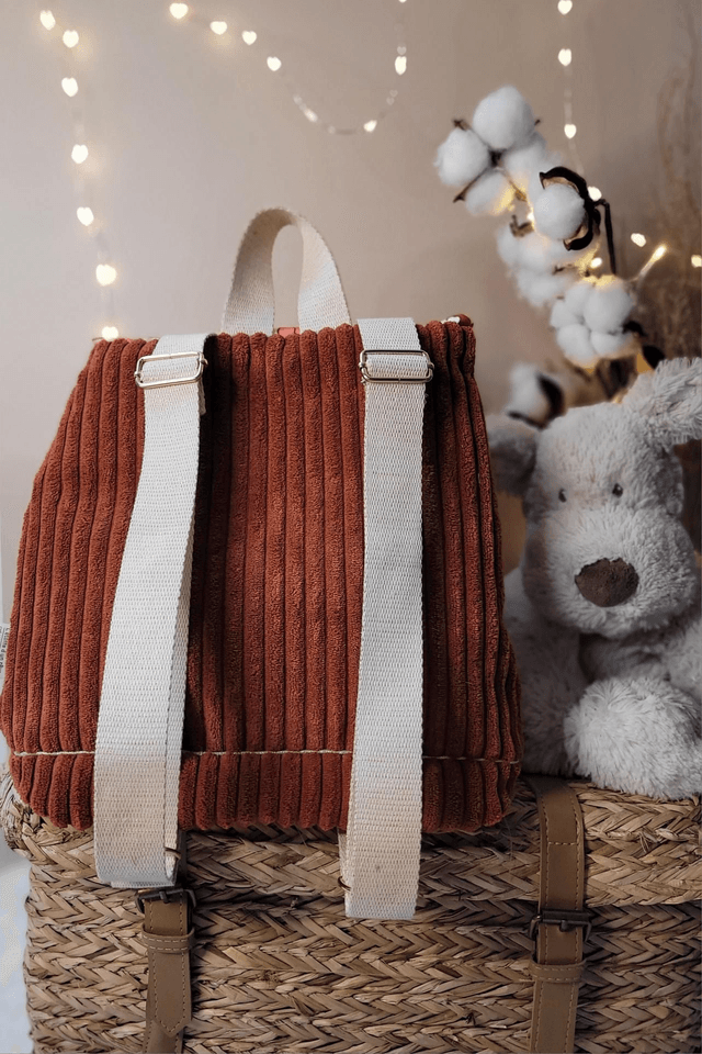 Sac à dos fleurs vintage 