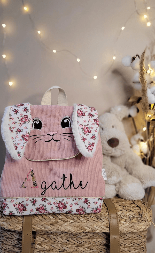 Sac à dos lapin 🐰 rose