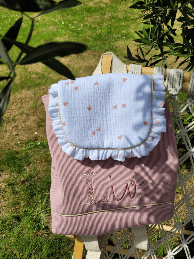 Sac à dos petits cœurs 🩷