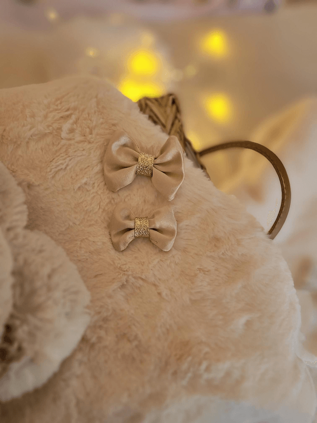 Barrette beige 🤎