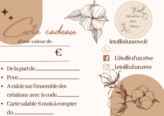 Carte cadeau 