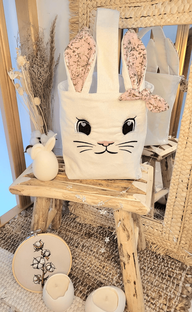 Sac lapin de Pâques 🐇🌼🍫